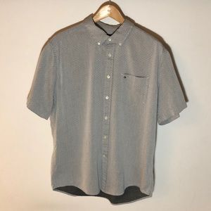 Tommy Hilfiger Polka Dots Short Sleeve Shirt, L